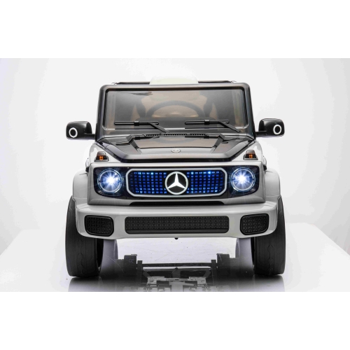 Autko dla dzieci Pojazd Mercedes Benz EQG Srebrny JJ2088.SR